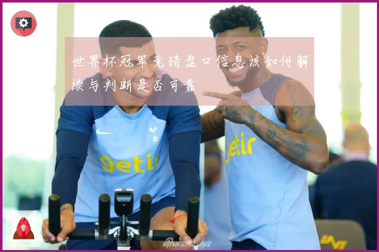 世界杯冠军竞猜盘口信息该如何解读与判断是否可靠
